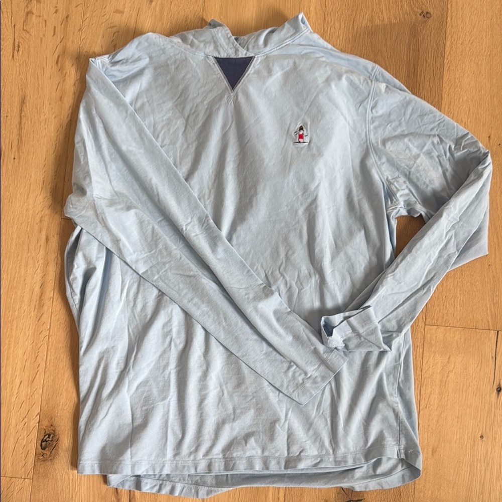 Light Blue Long Sleeve Men's Shirt